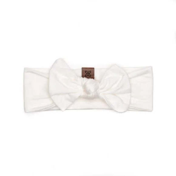 Papillon Bebe Other - NWT Knotted Bow Headband - Natural